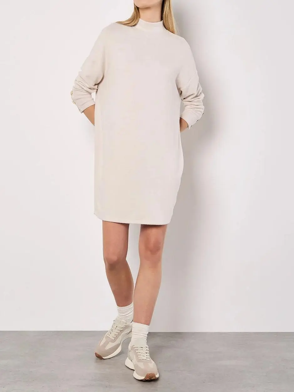Soft Touch Cocoon Mini Dress