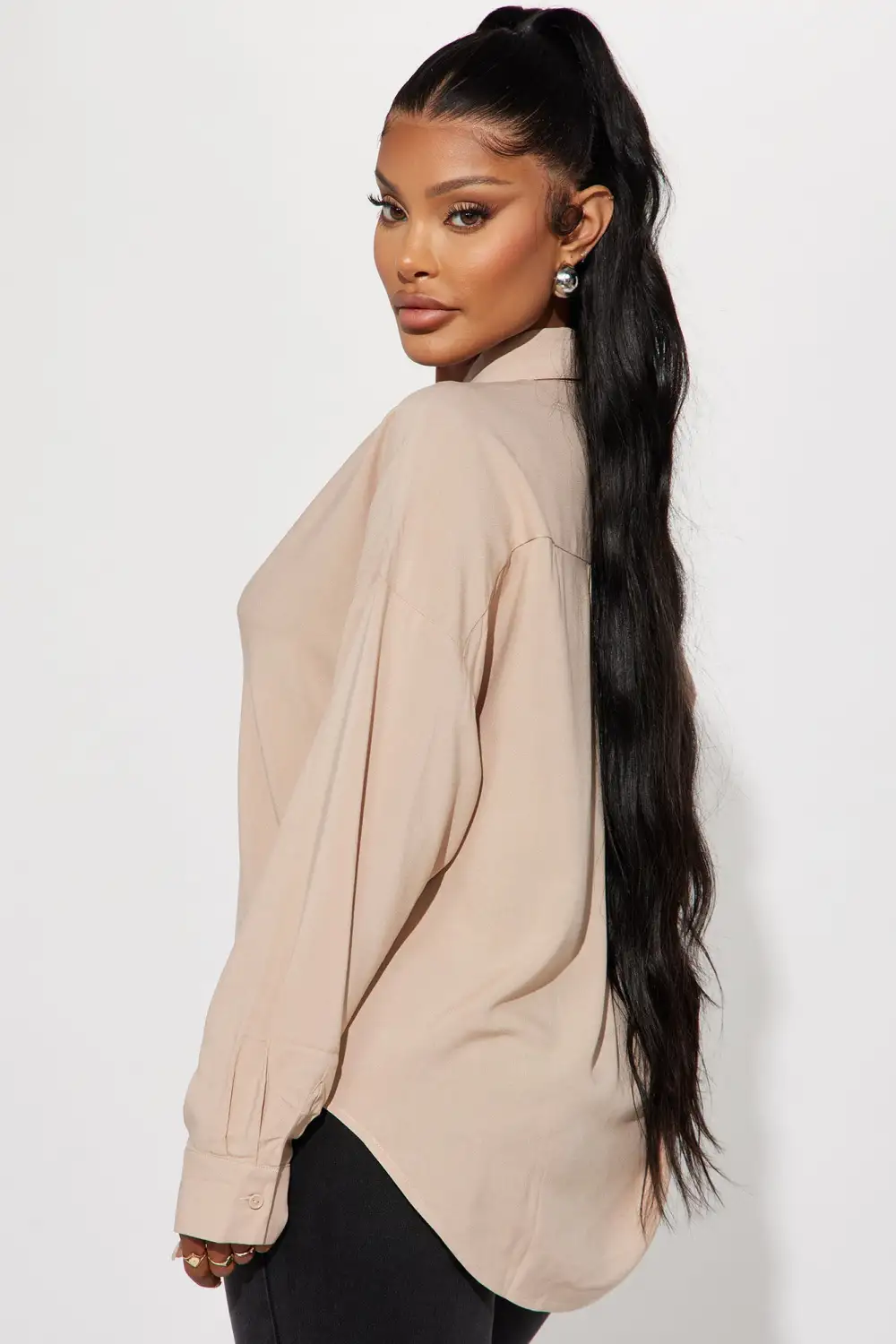 Staying Busy Shirt - Taupe