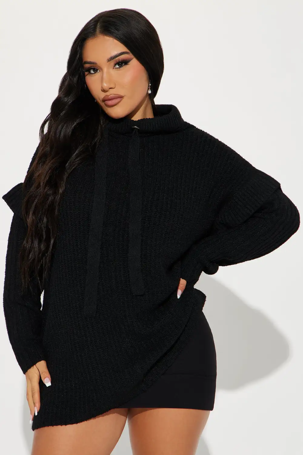 Comfy and Chill Sweater - Black