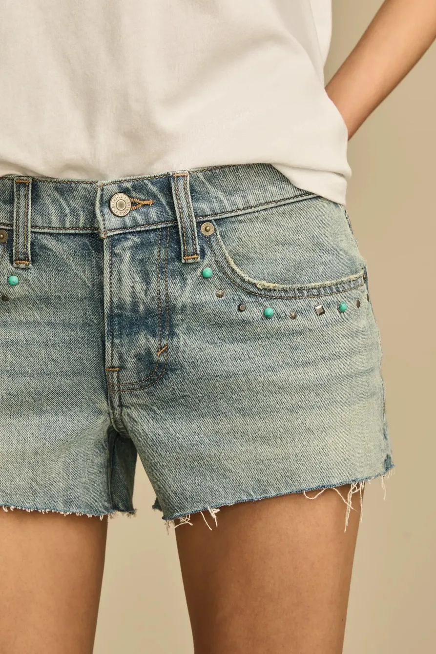 Gold Rush Embellished Short