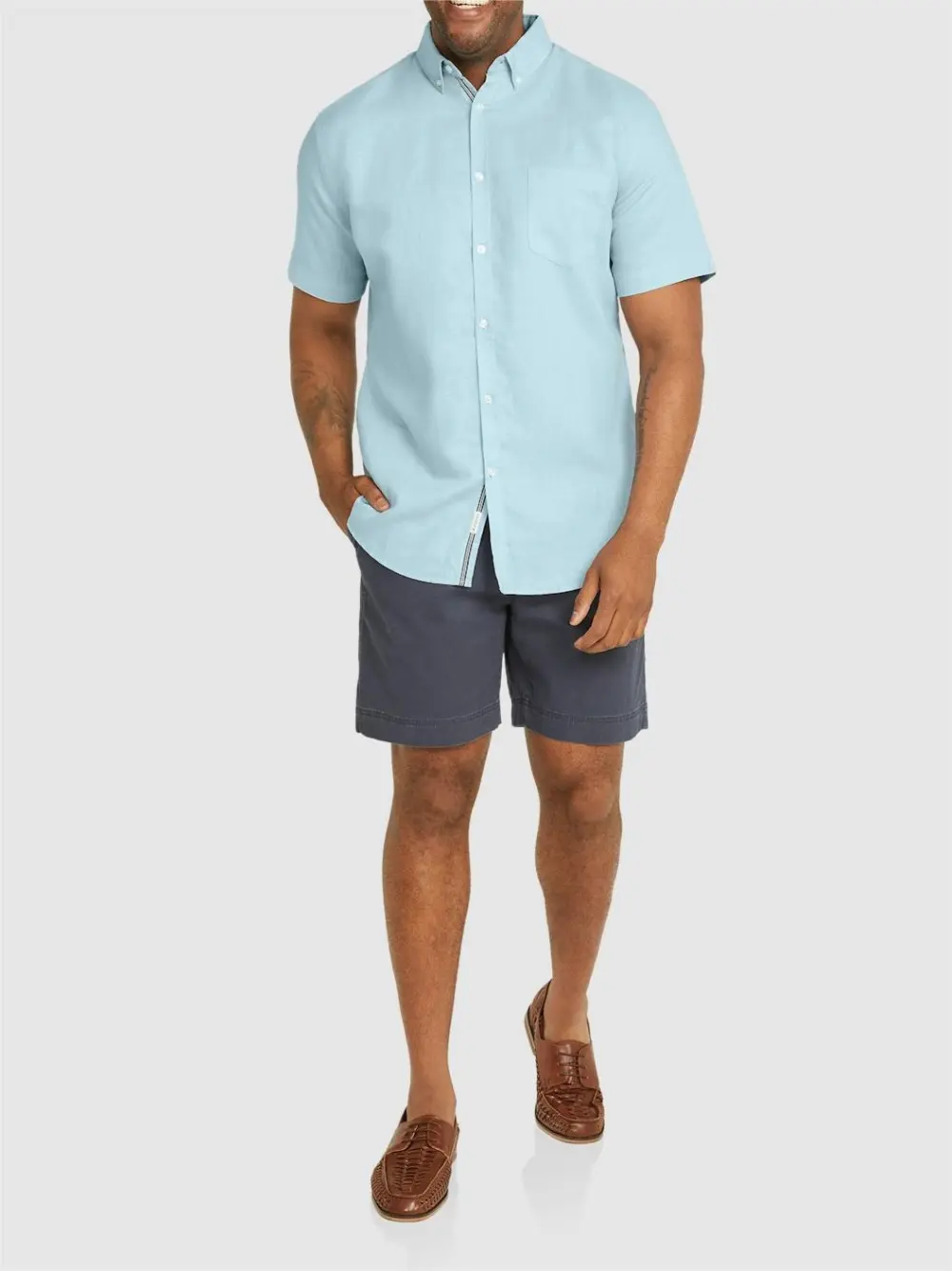 LINEN SHORT SLEEVE SHIRT
