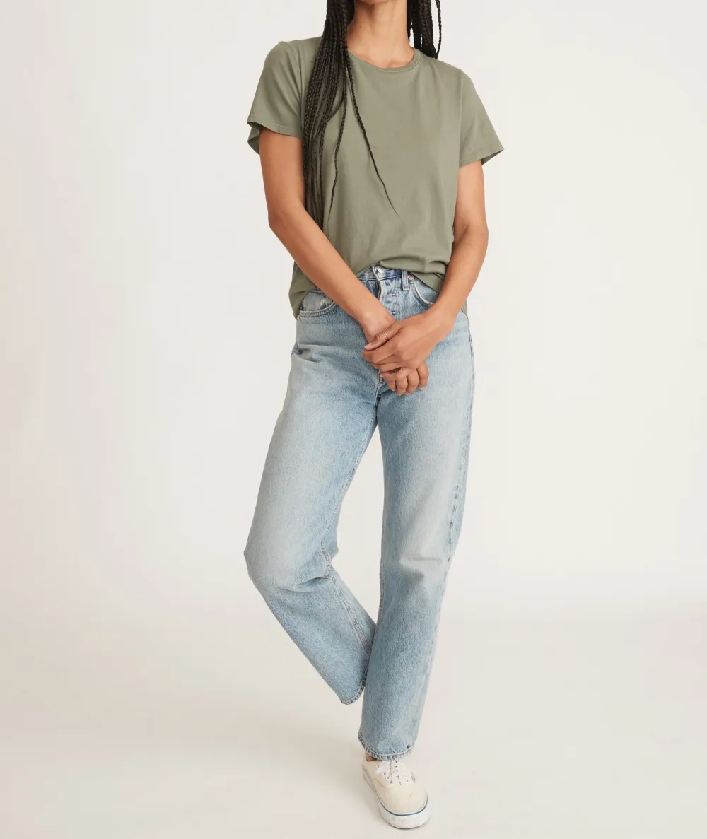 Breathable Crew Neck Lightweight Tee