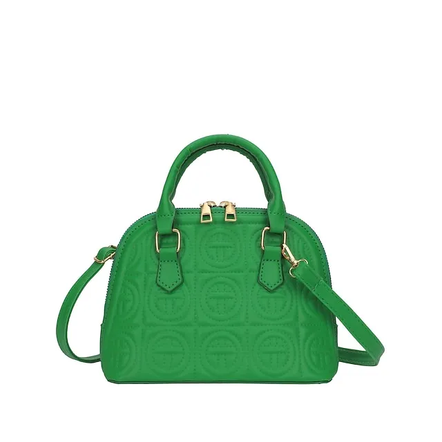 Women's Handbag Shoulder Bag PU Leather Daily Durable Light Pink Black White