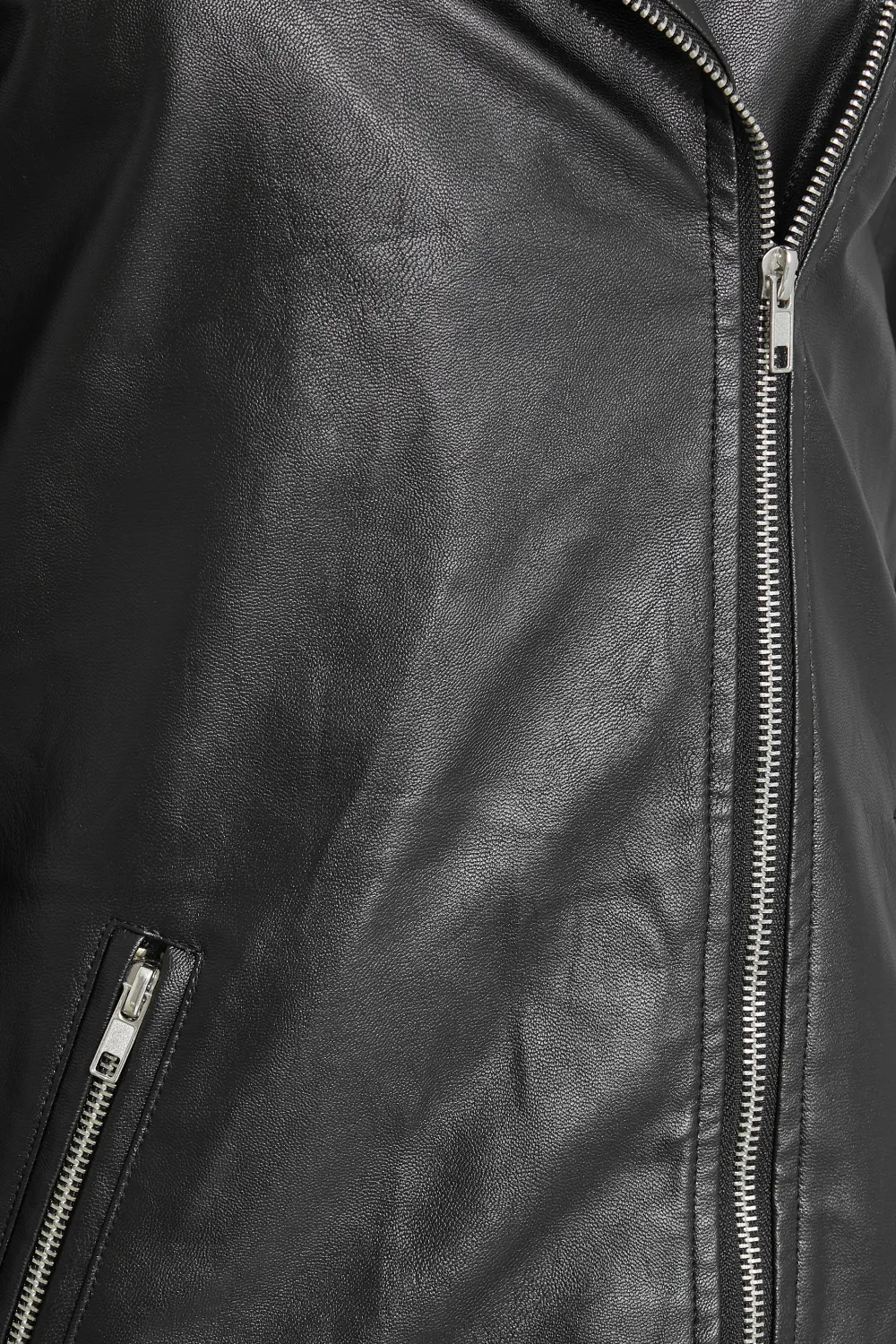 LTS Tall Faux Leather Biker Jacket