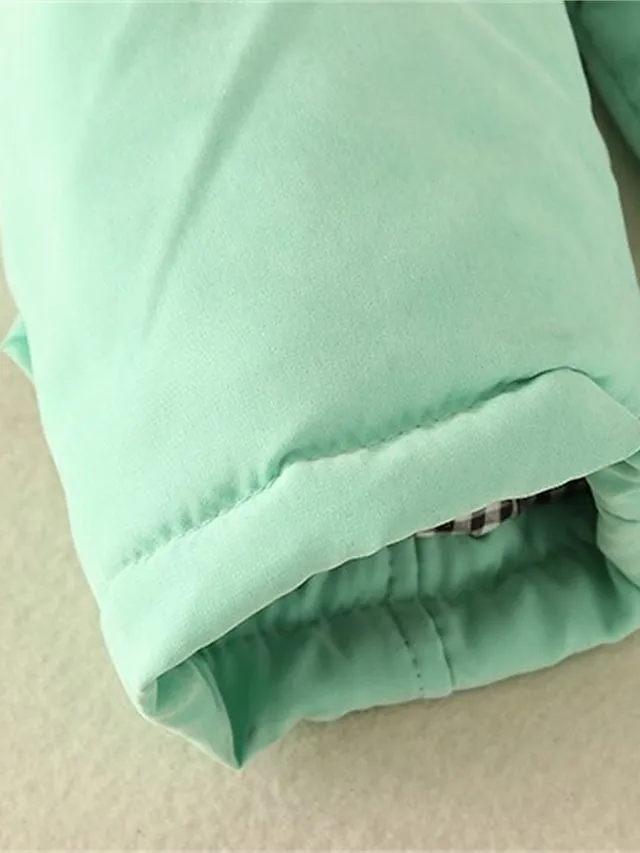 Women's Winter Coat Fleece Lined Parka Thermal Warm Windproof Puffer Jacket with Pocket Hooded Heated Jacket Fall Outerwear Drawstring Outdoor Street Fashion Casual Outerwear