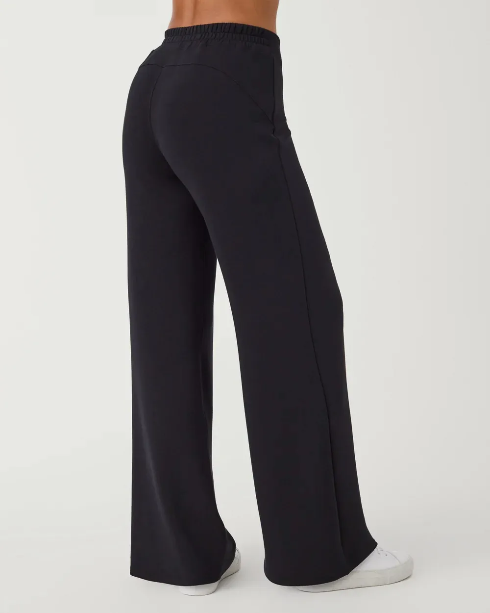 Wide Leg Pant - Very Black