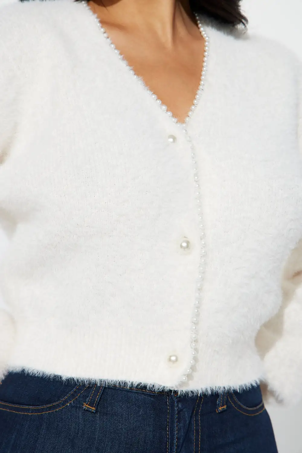 Ethelyn Cardigan - Cream