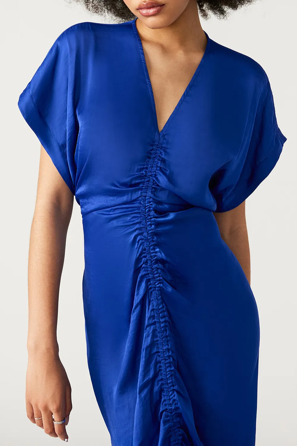 SLIGHT STRETCH DRESS BLACK