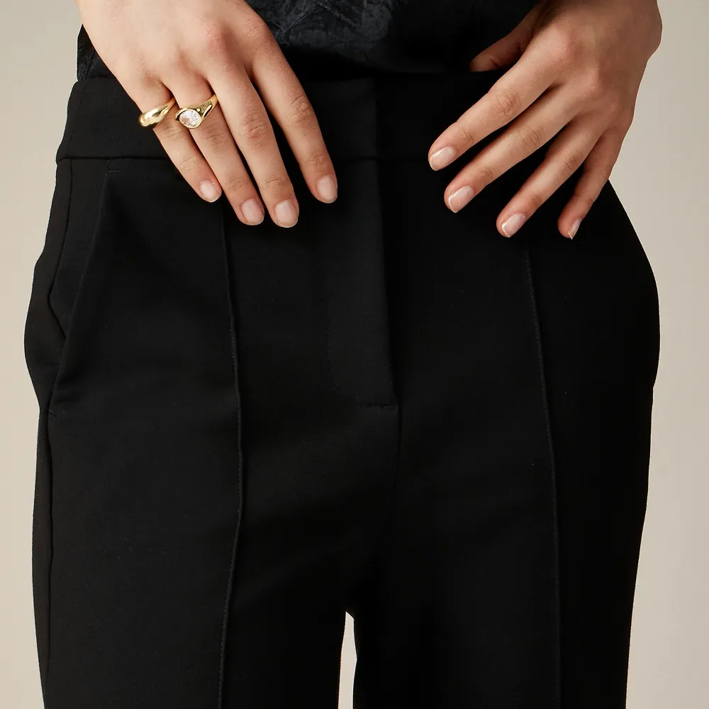 Mid-Waist Cropped Natalia Pants