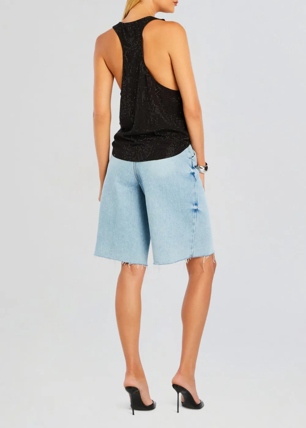 Embellished  Crew Neck Top