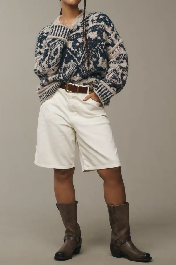 Relaxed Roll-Neck Sweater