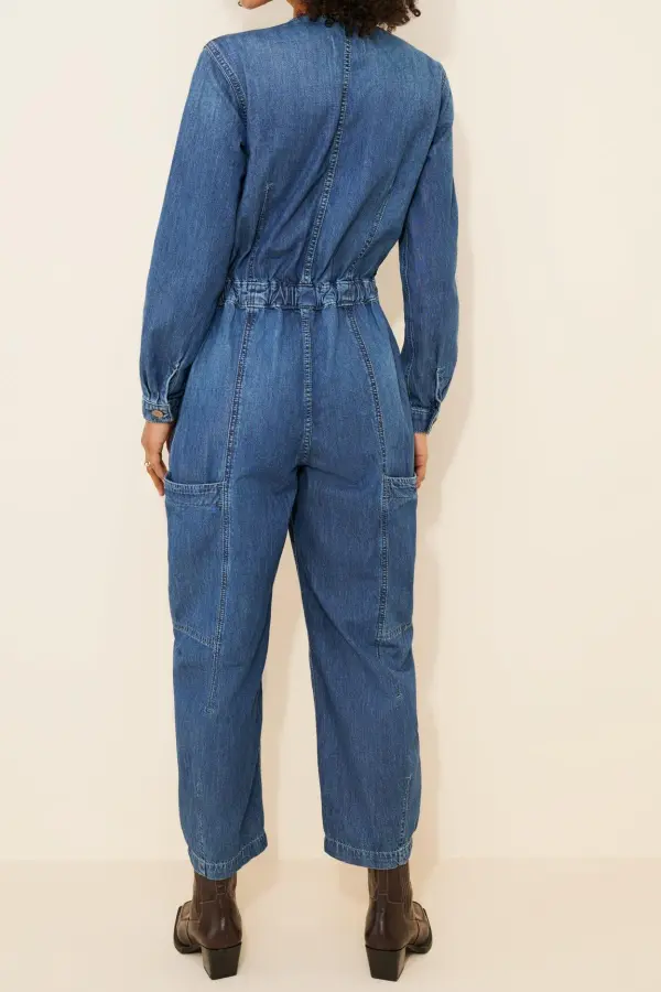 Archie Denim Jumpsuit