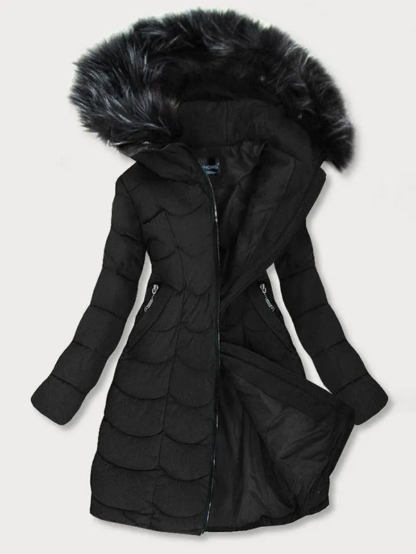 Ladies winter hooded jacket