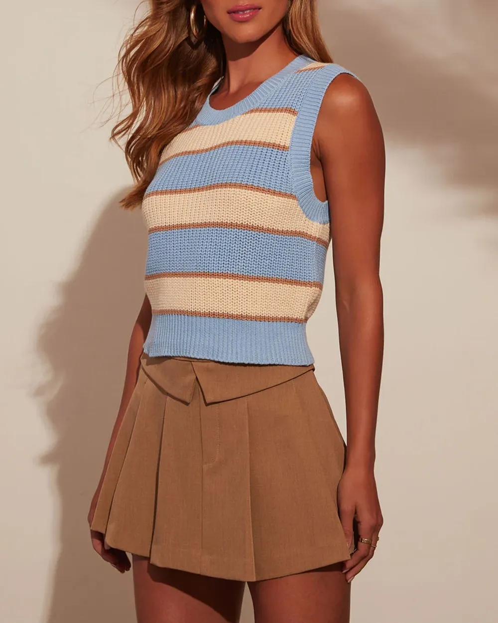 Striped Sweater Vest