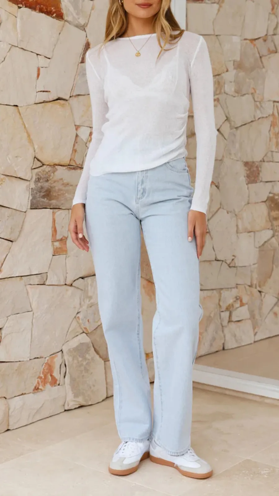 High Baggy Fit Jeans