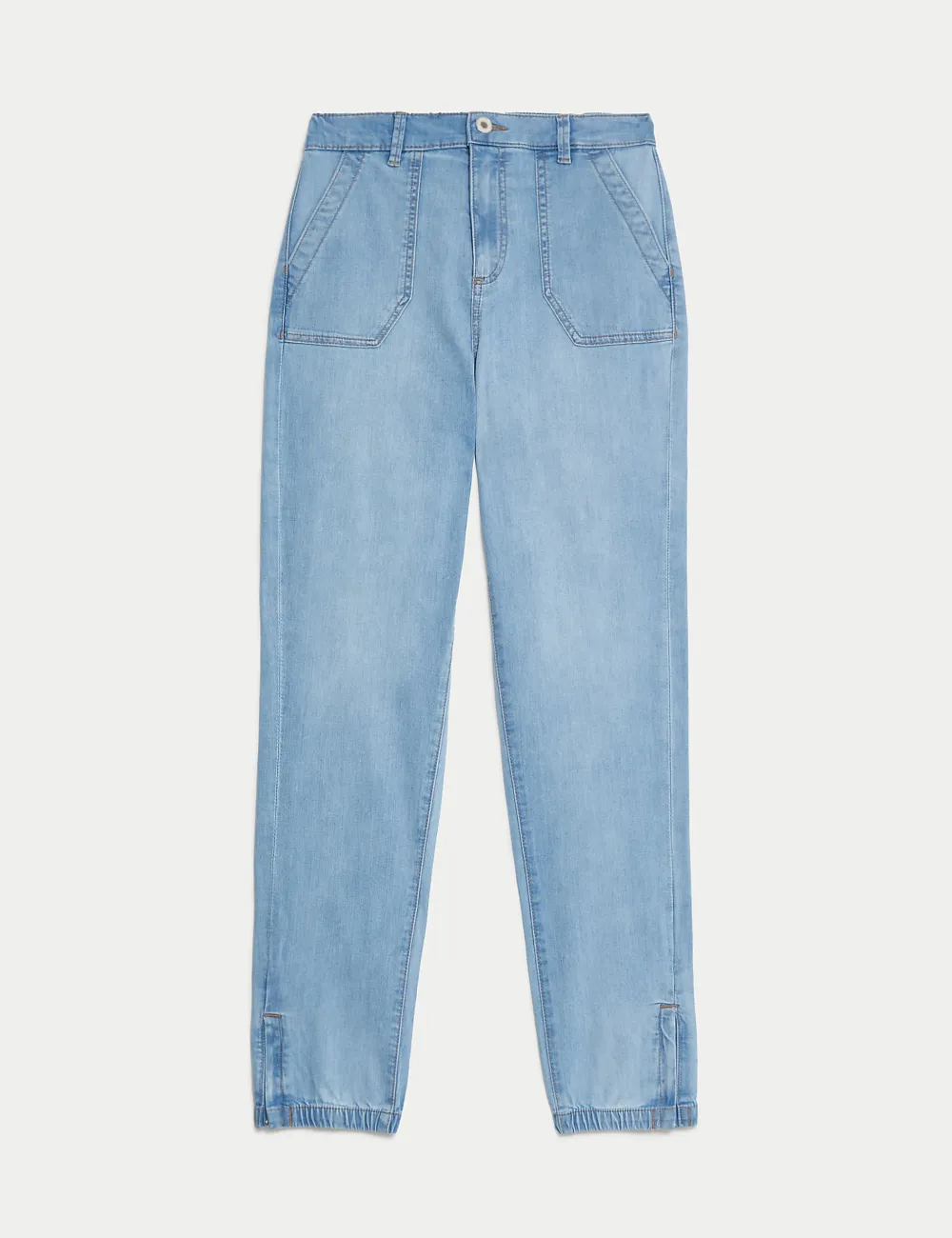 High Rise Clean Look Stretchable Jeans