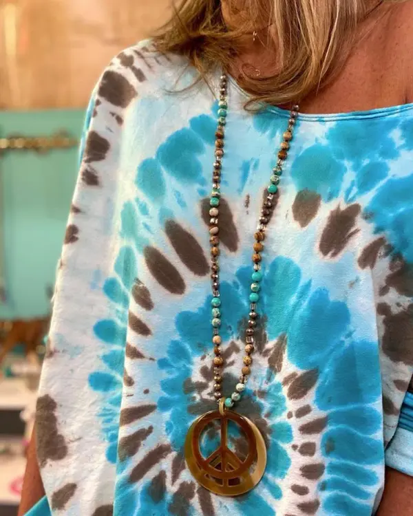 Casual Printed Design Two Piece Suit