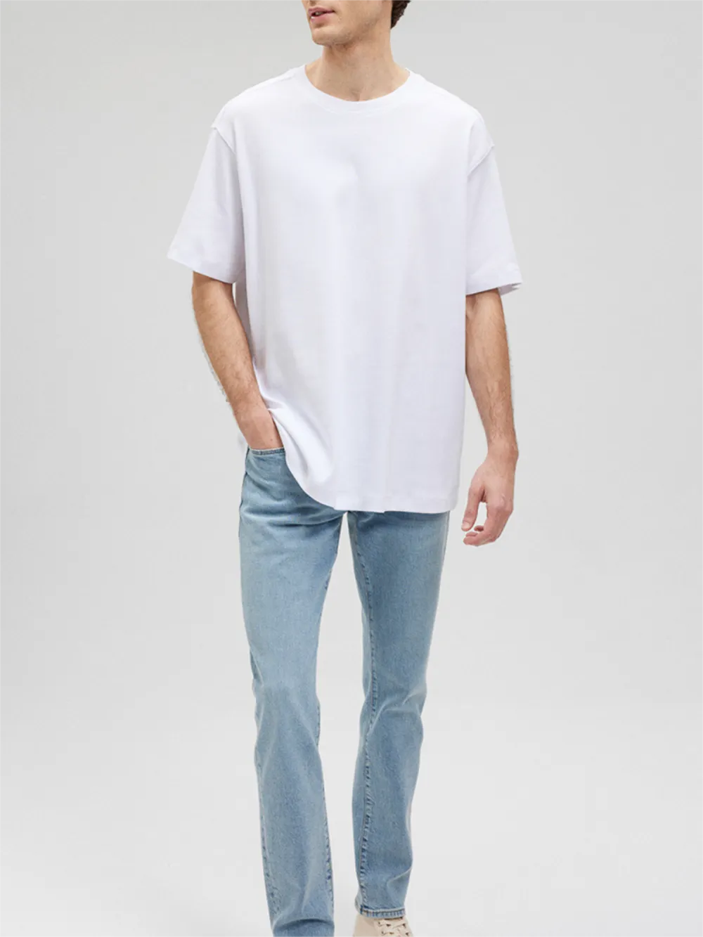 White Short - Sleeve Classic Tee