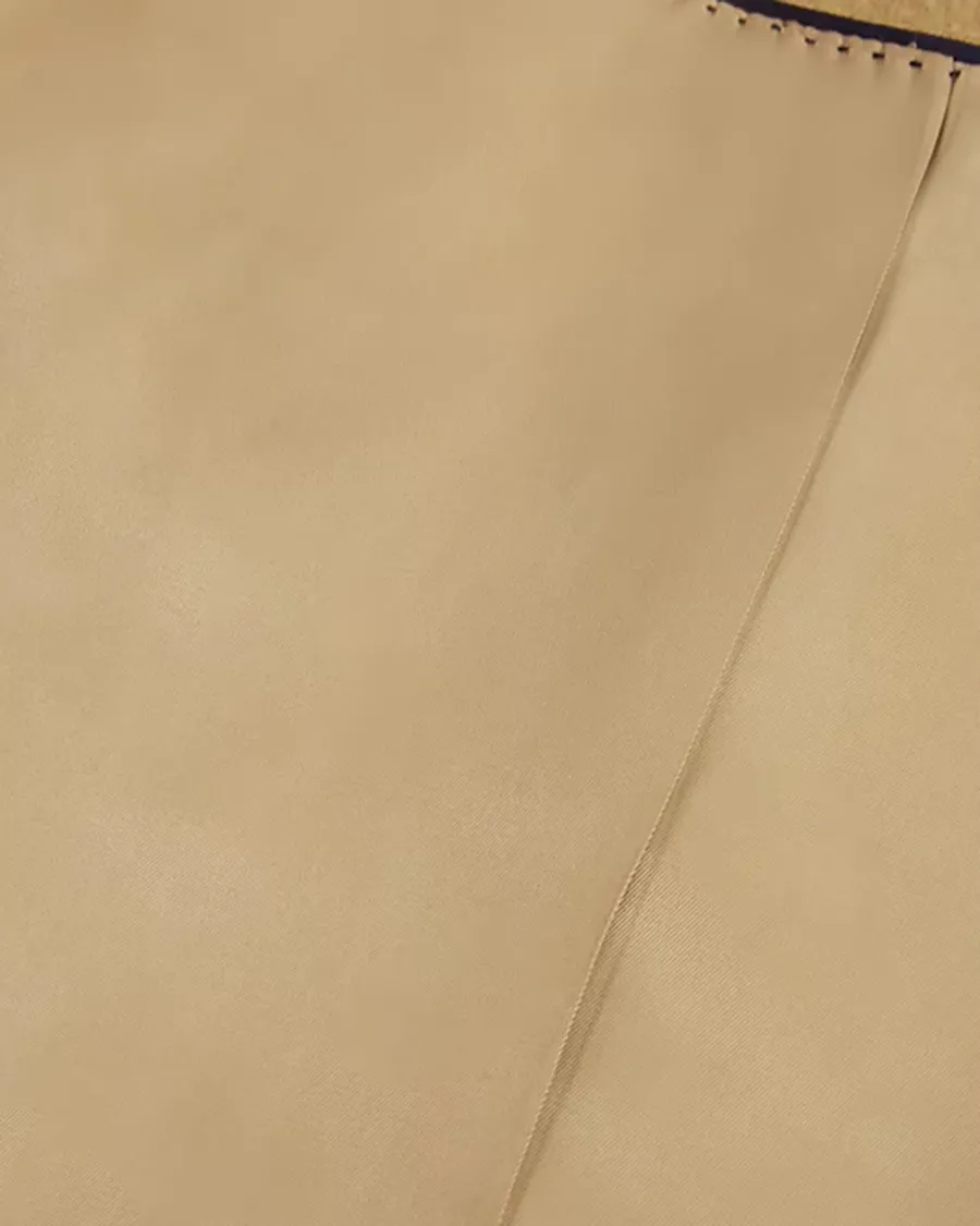 Flap Pockets at Front Wool Coat