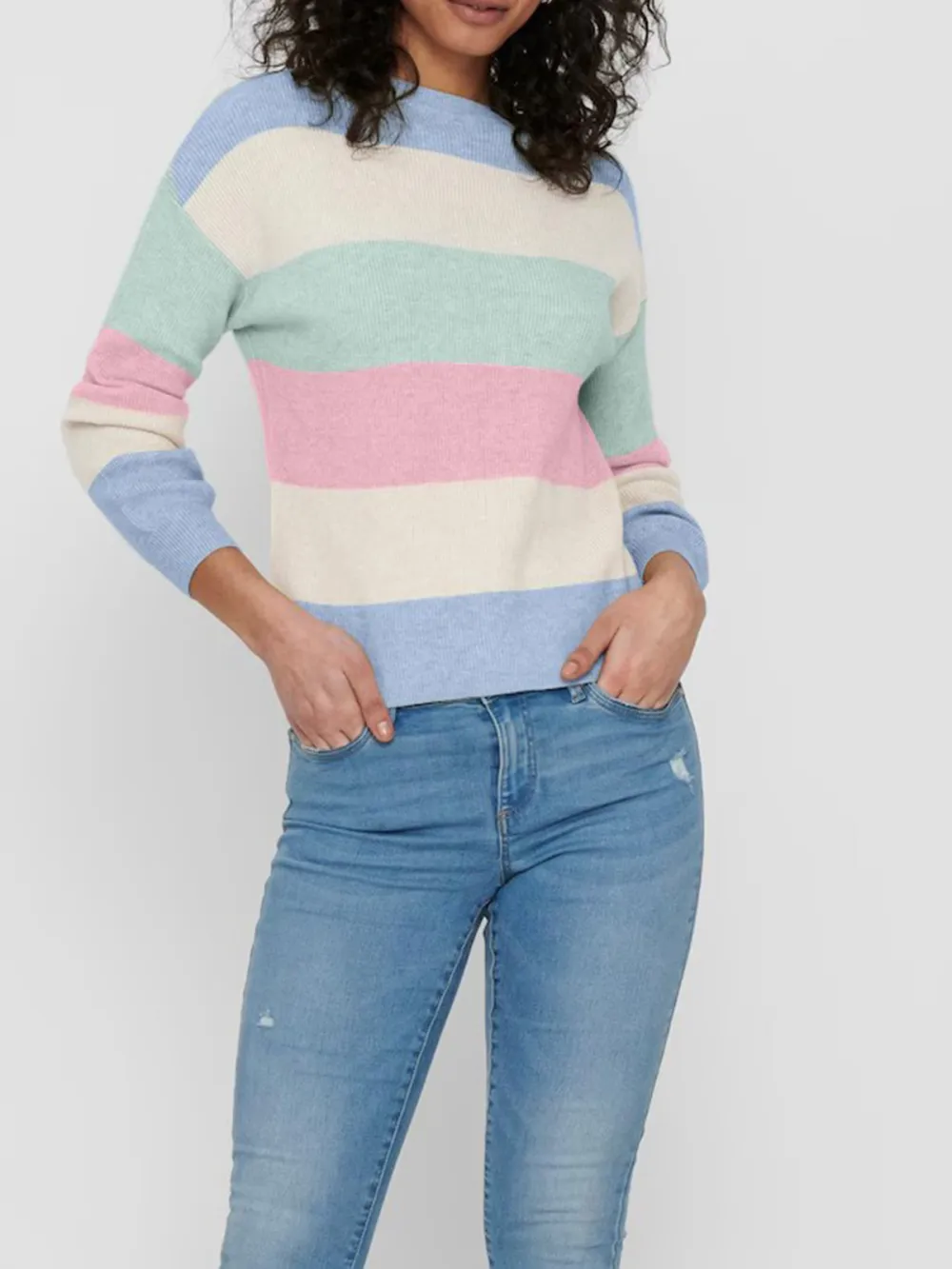 Soft Feel Crew Neck Sweater