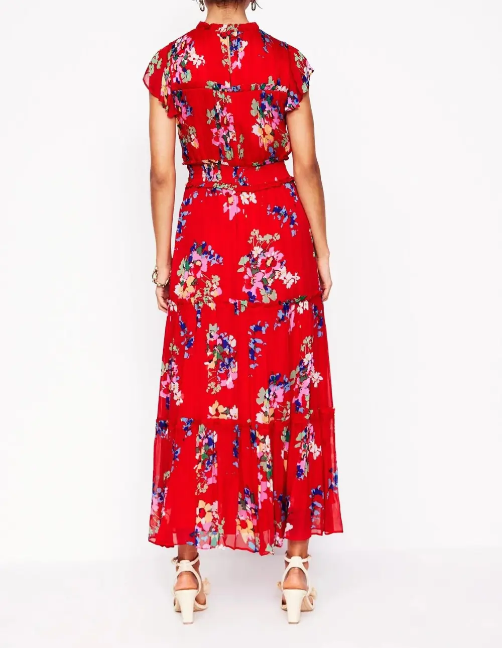 Crew Neck Elegant Style Dress