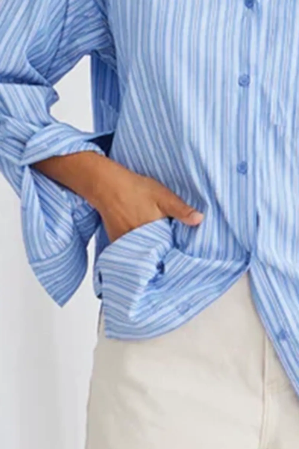 Stripe Oversized Shirt