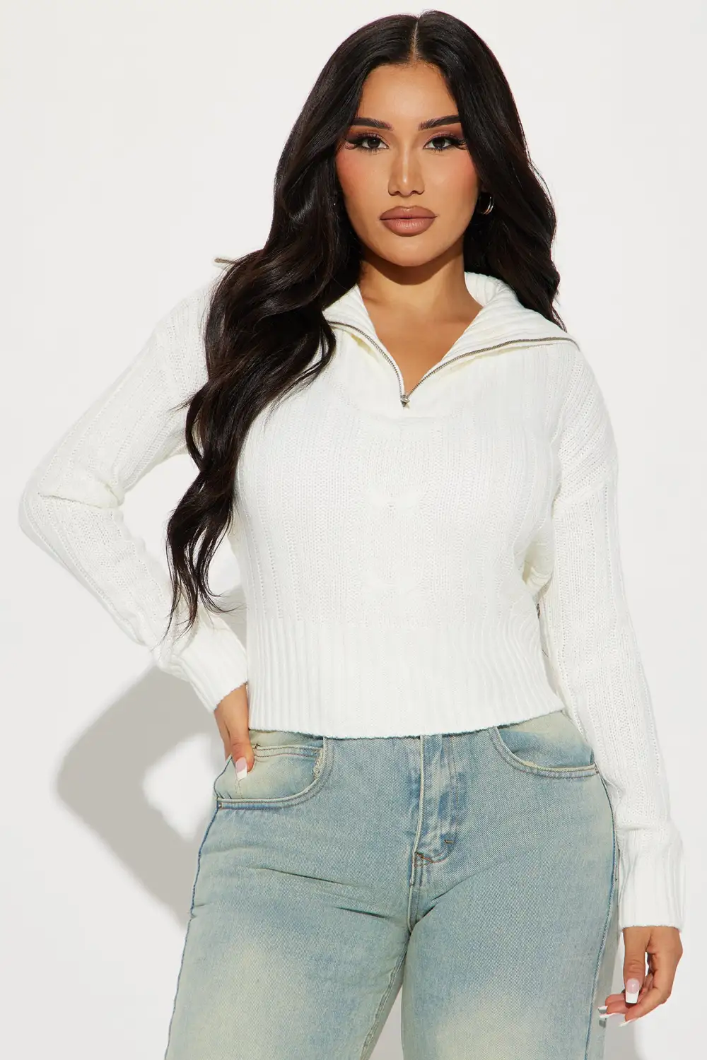Isabelle Sweater - Ivory