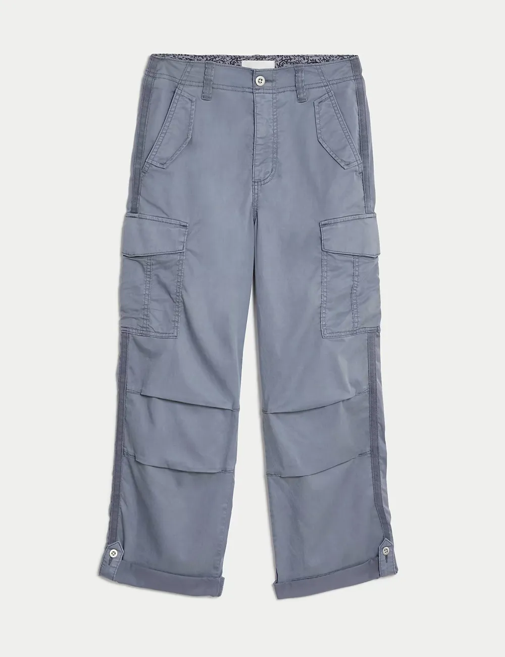 Tea Dyed Cropped Trousers