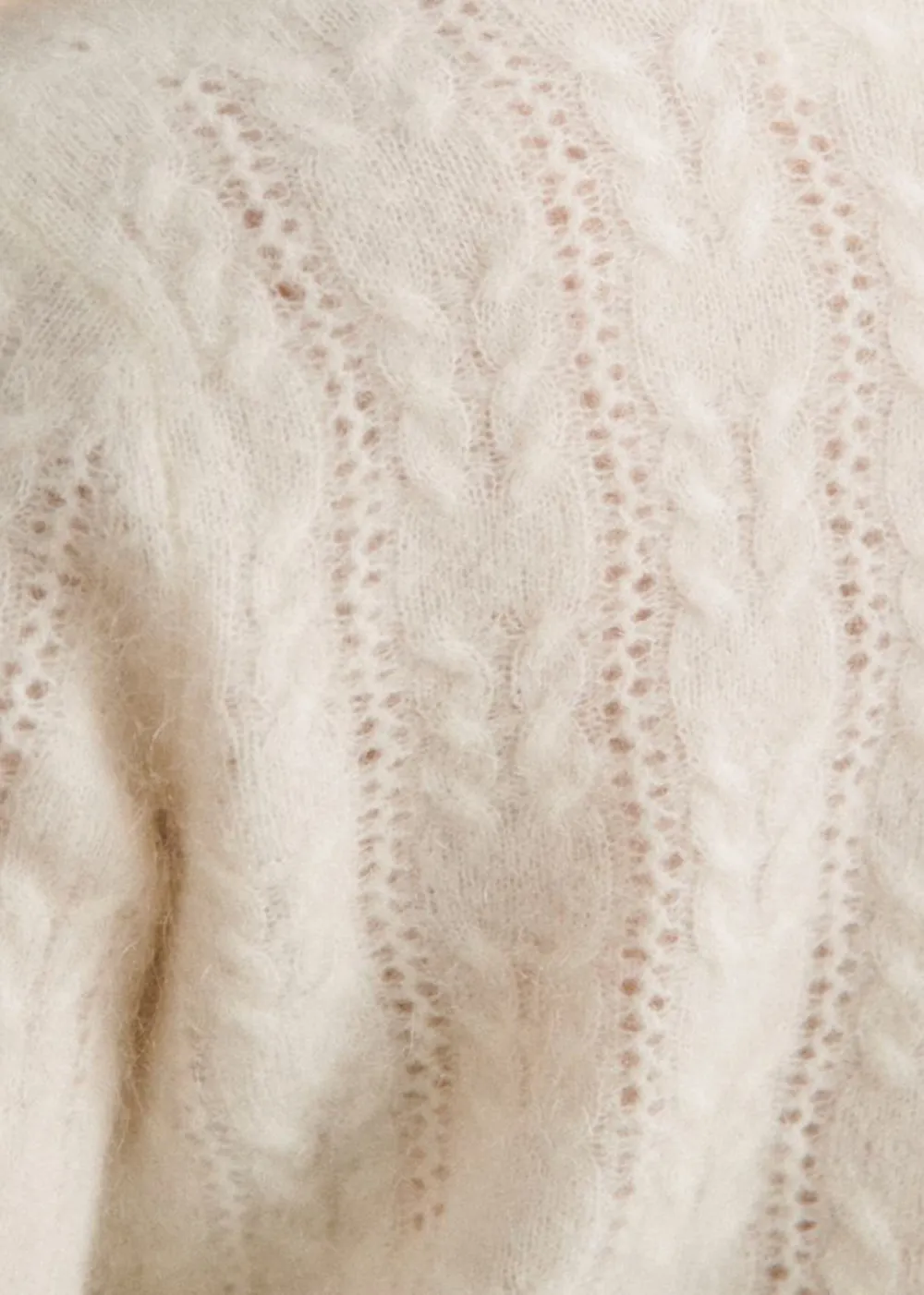 V-Neck Long Sleeves Merino Wool