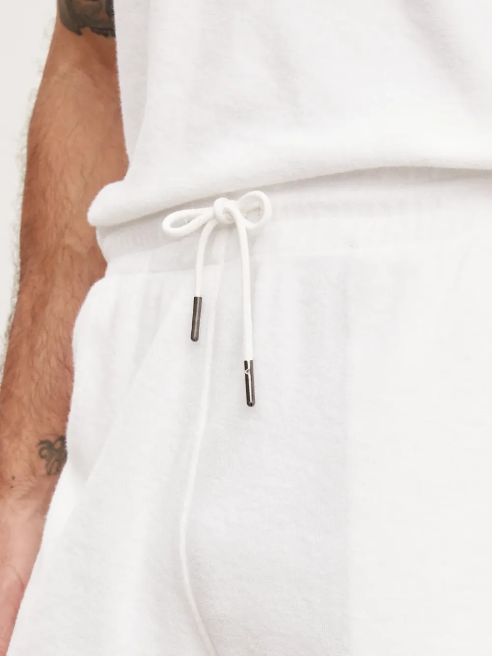 Pure White Men's Shorts