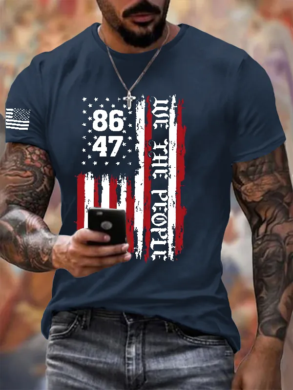 Men'S We The People Print T-Shirt