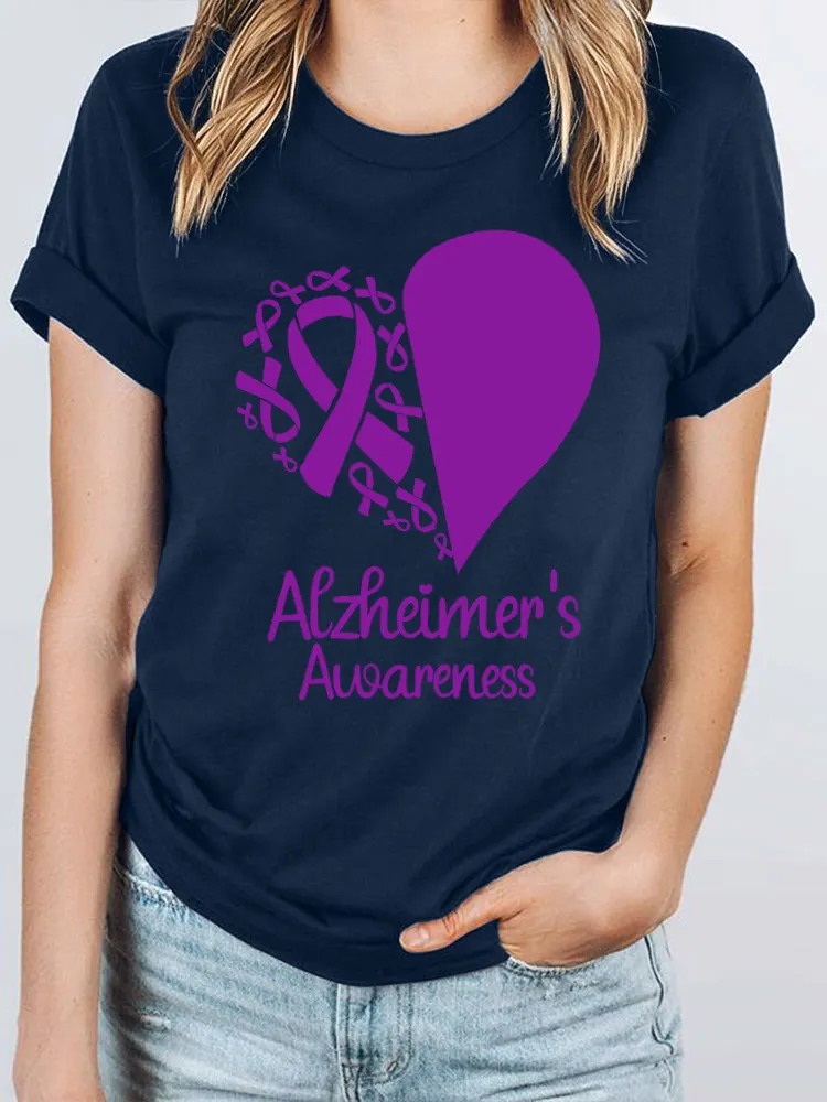 Women'S The Hear Alzheimer's T-Shirt