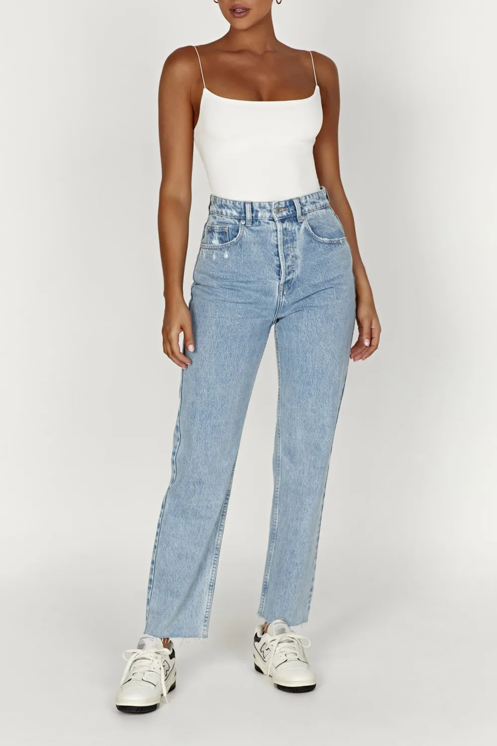 Casual Style Straight Jean