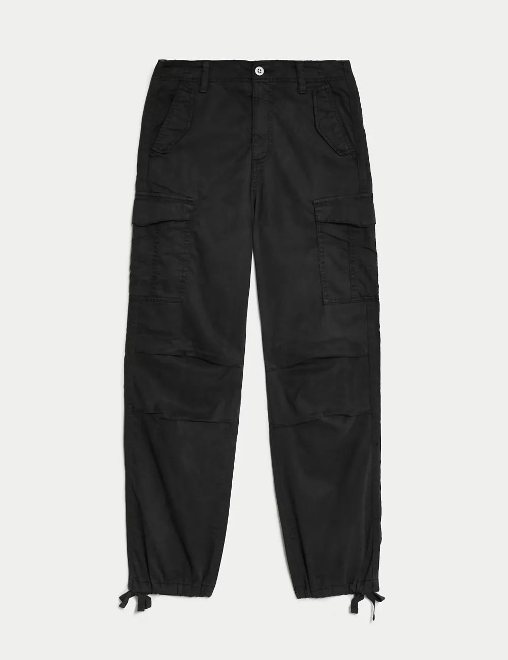 Straight Leg Trousers with Pocket