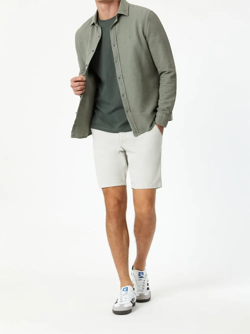 Light Khaki Men's Chino Shorts