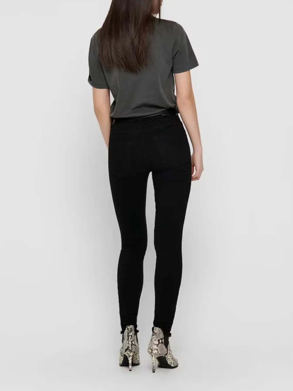 Black Casual Style Jeans