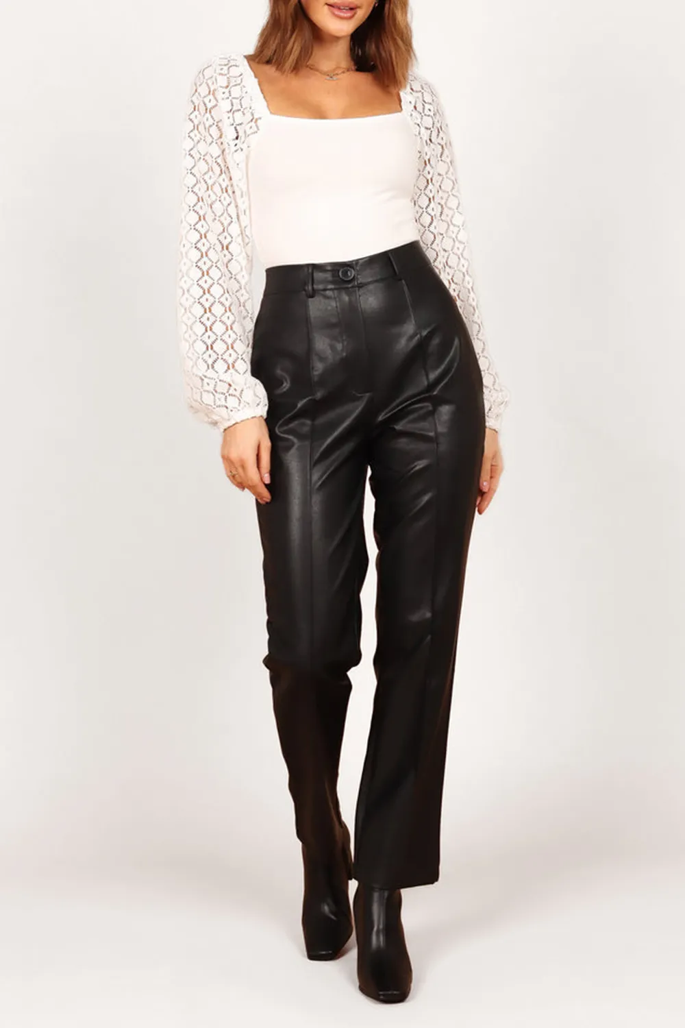 LEATHER NOBLE PANTS