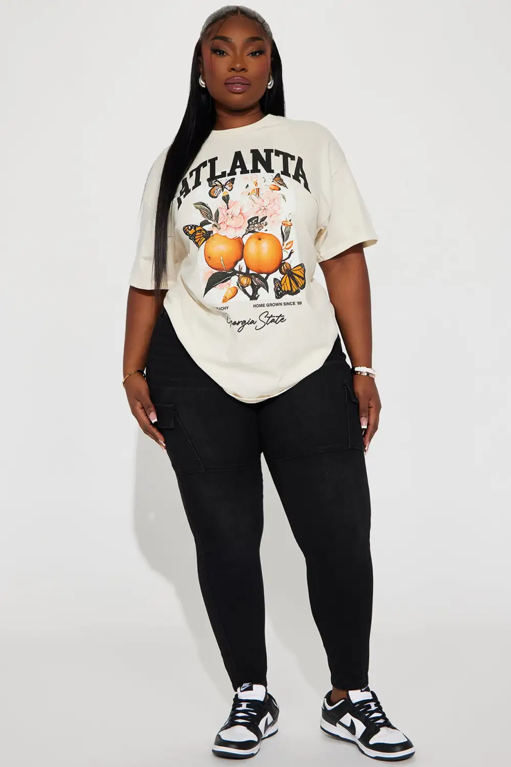 Georgia Peach Graphic Tee - Sand