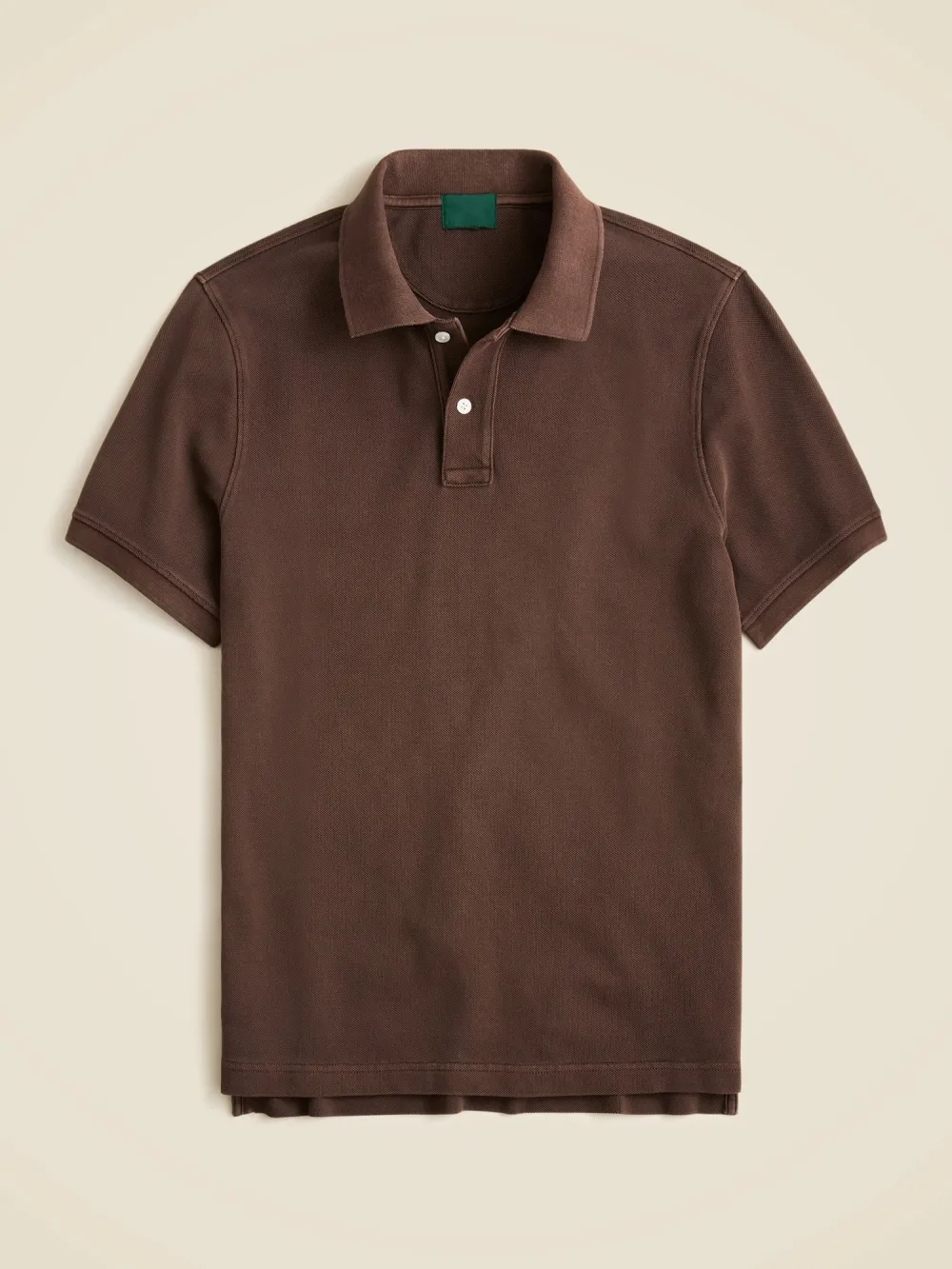Brown Short Sleeve Classic Polo Shirt