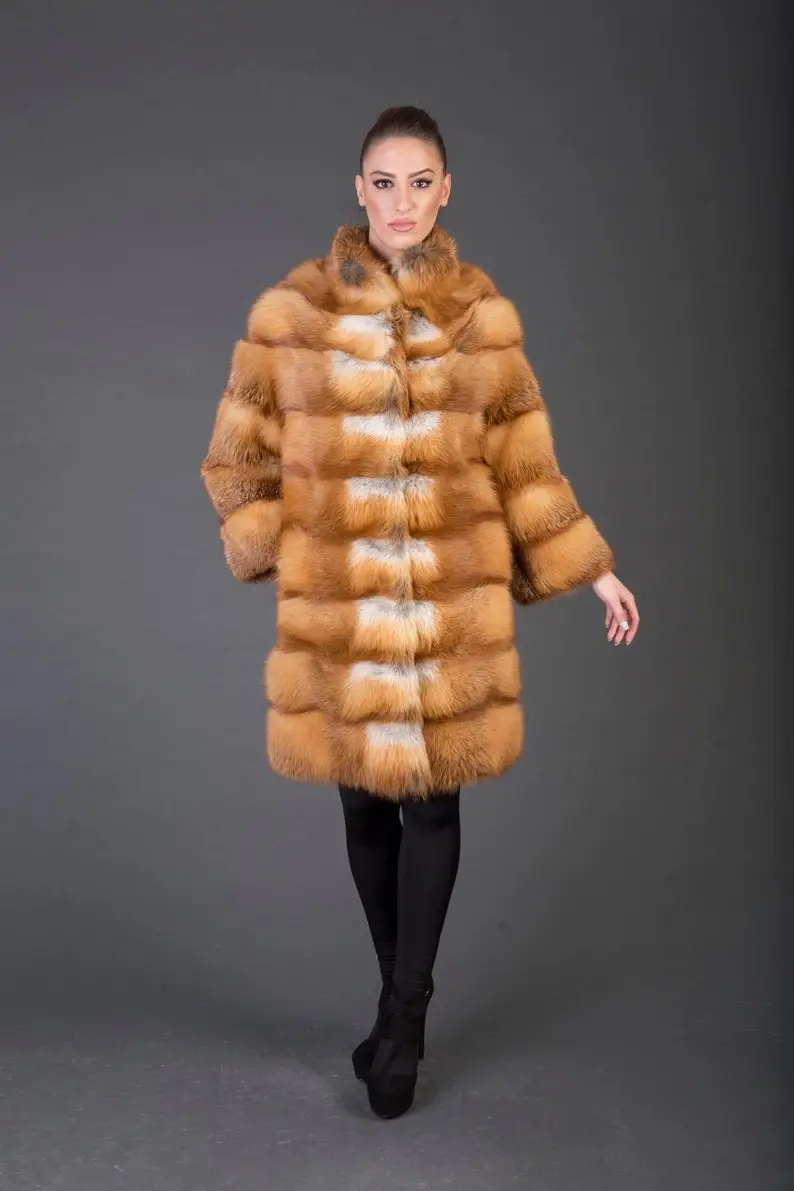 Red Fox Fur coat