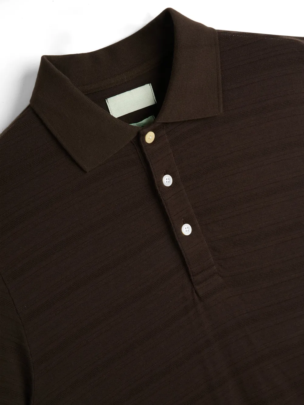 Brown Casual Style Short Sleeve Polo Shirt