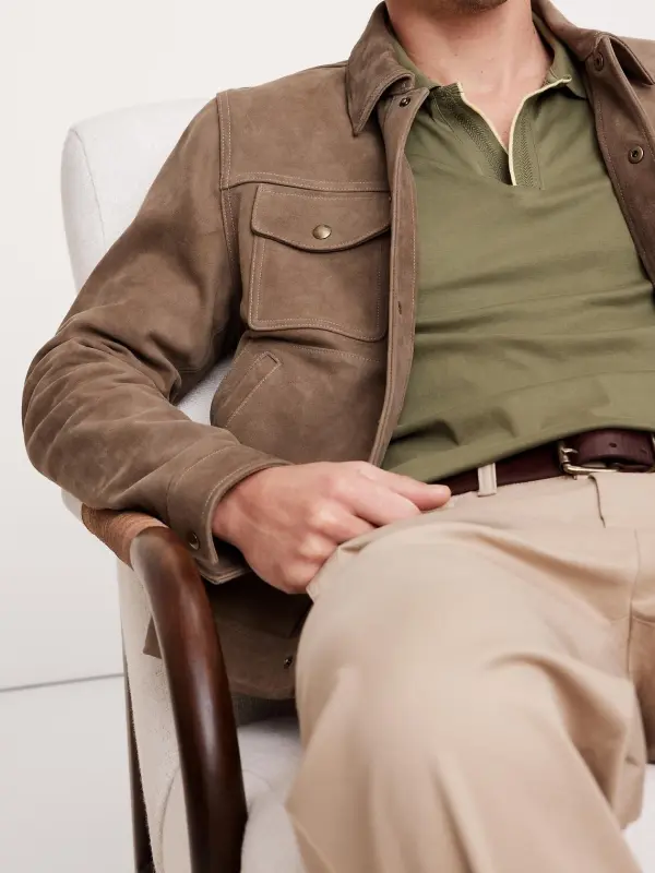 Men's Cotton Dark Cypress Green Contrast Polo Shirt