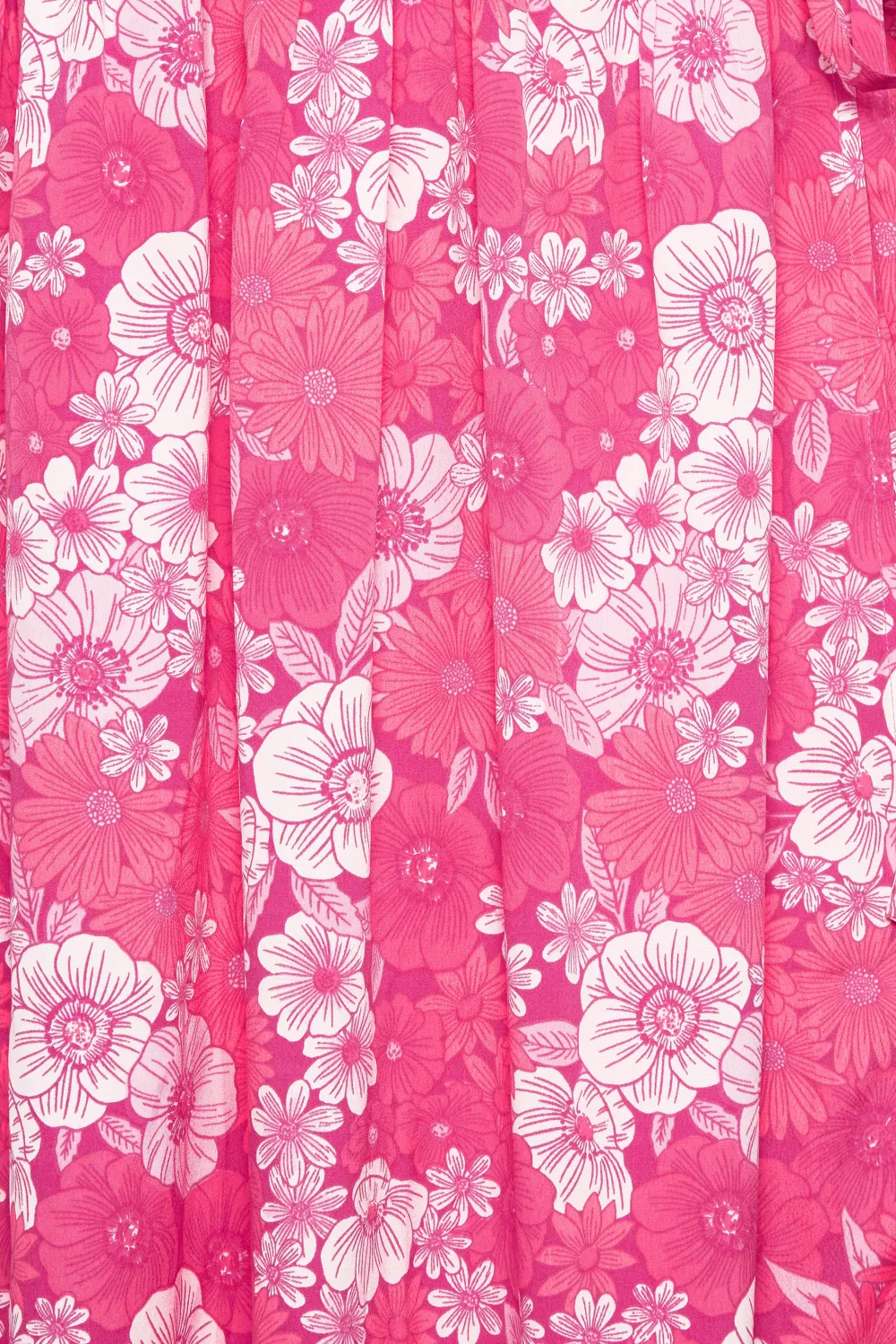 YOURS Curve Green Floral Midaxi Dress