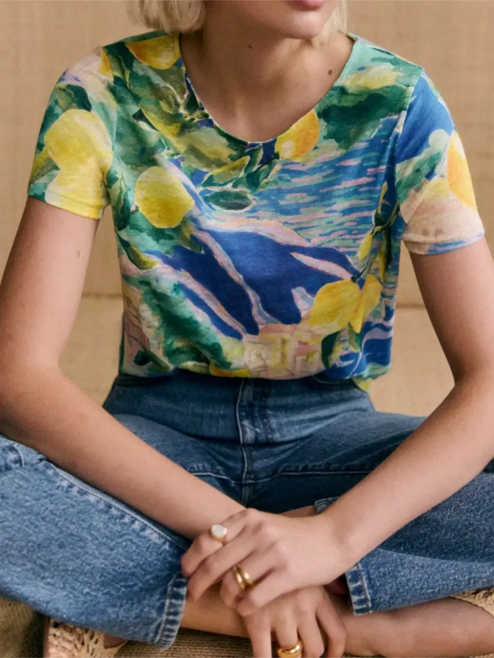 Floral Print T-shirt