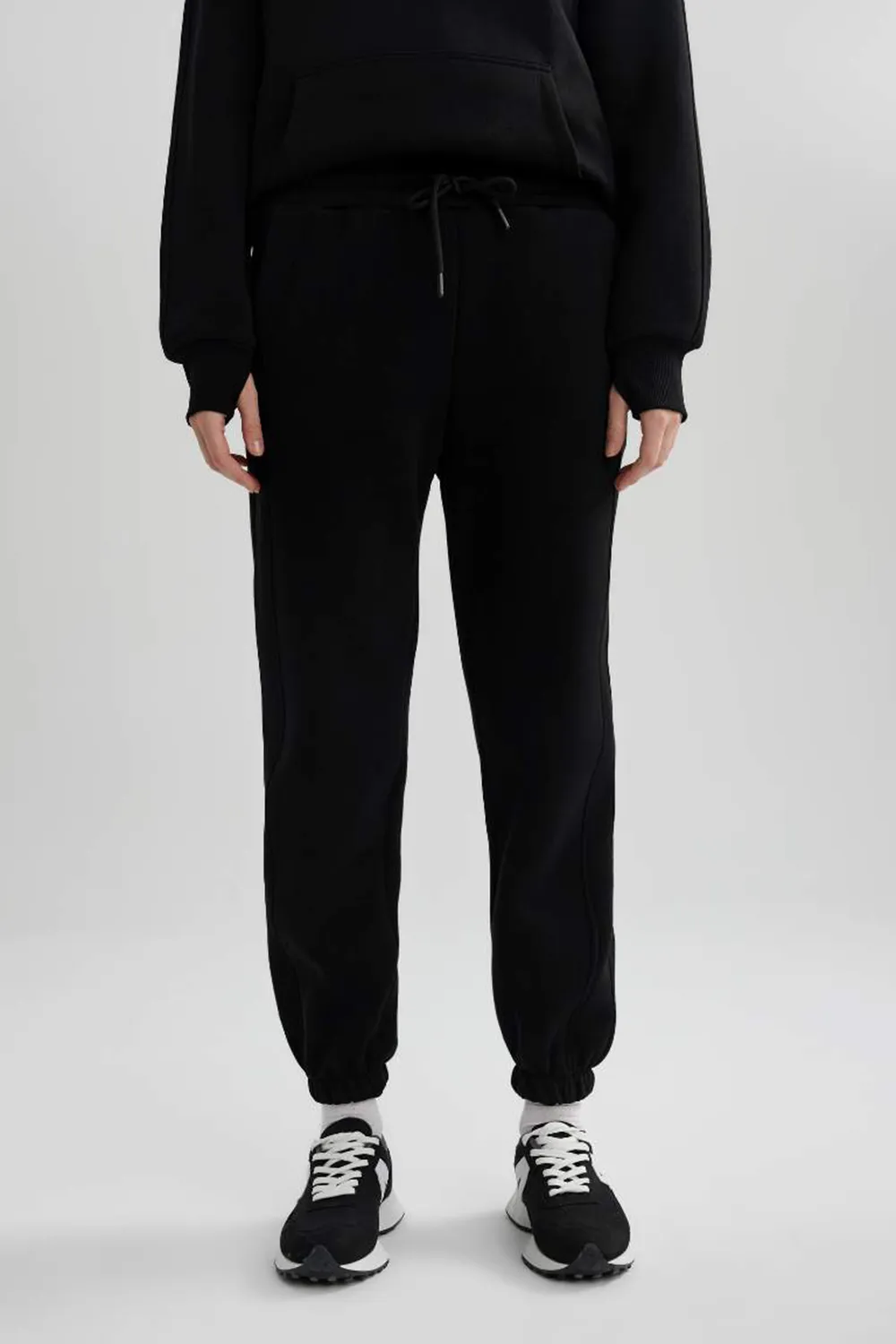 Trendy Solid Waist Trousers