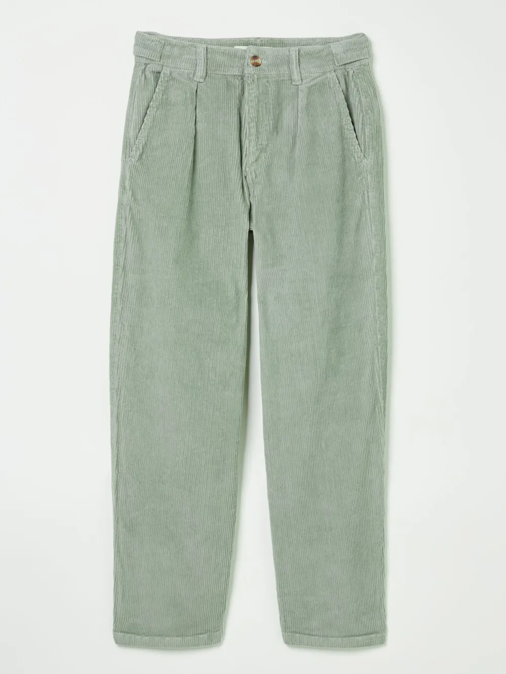 Cinnamon Light Green Cord Trousers