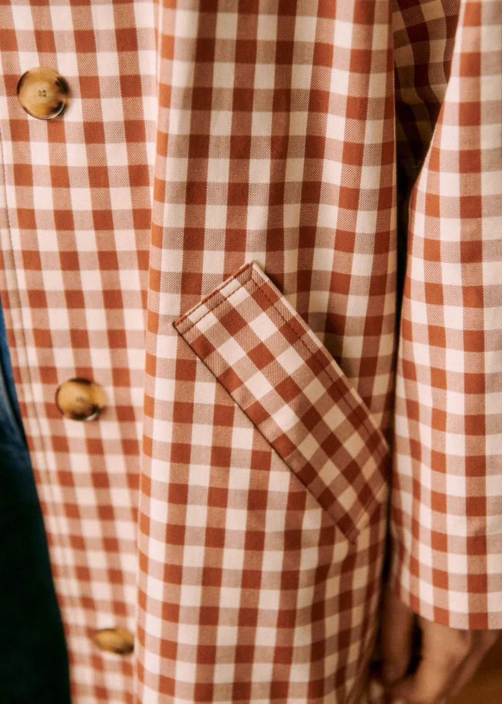 Brown Oversized Trench Coat