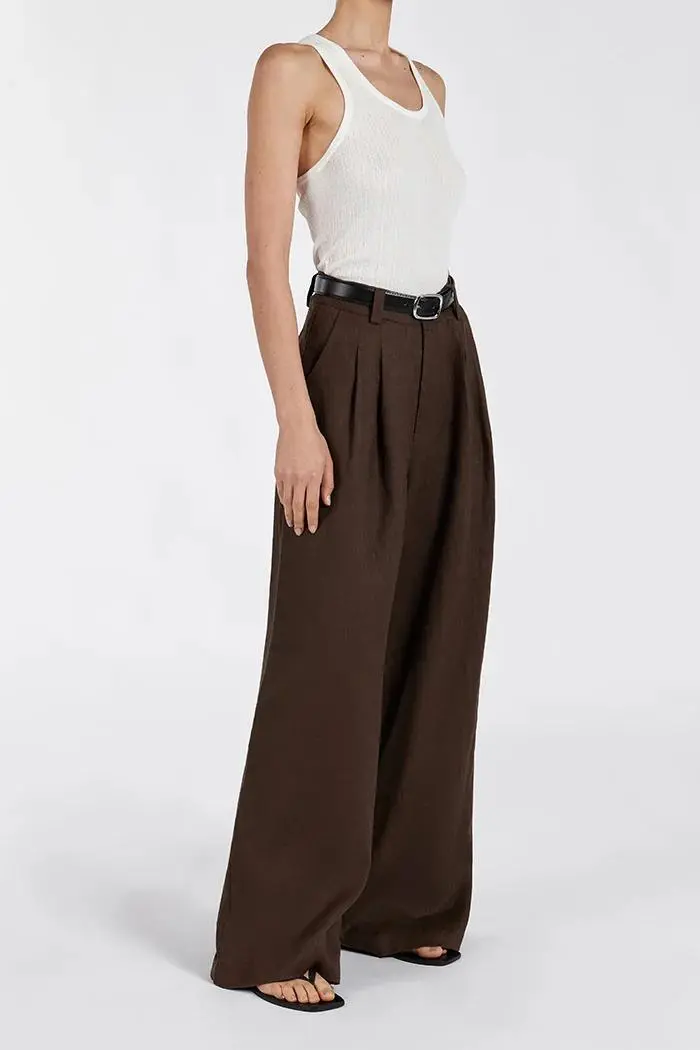 BITTER LINEN PANT