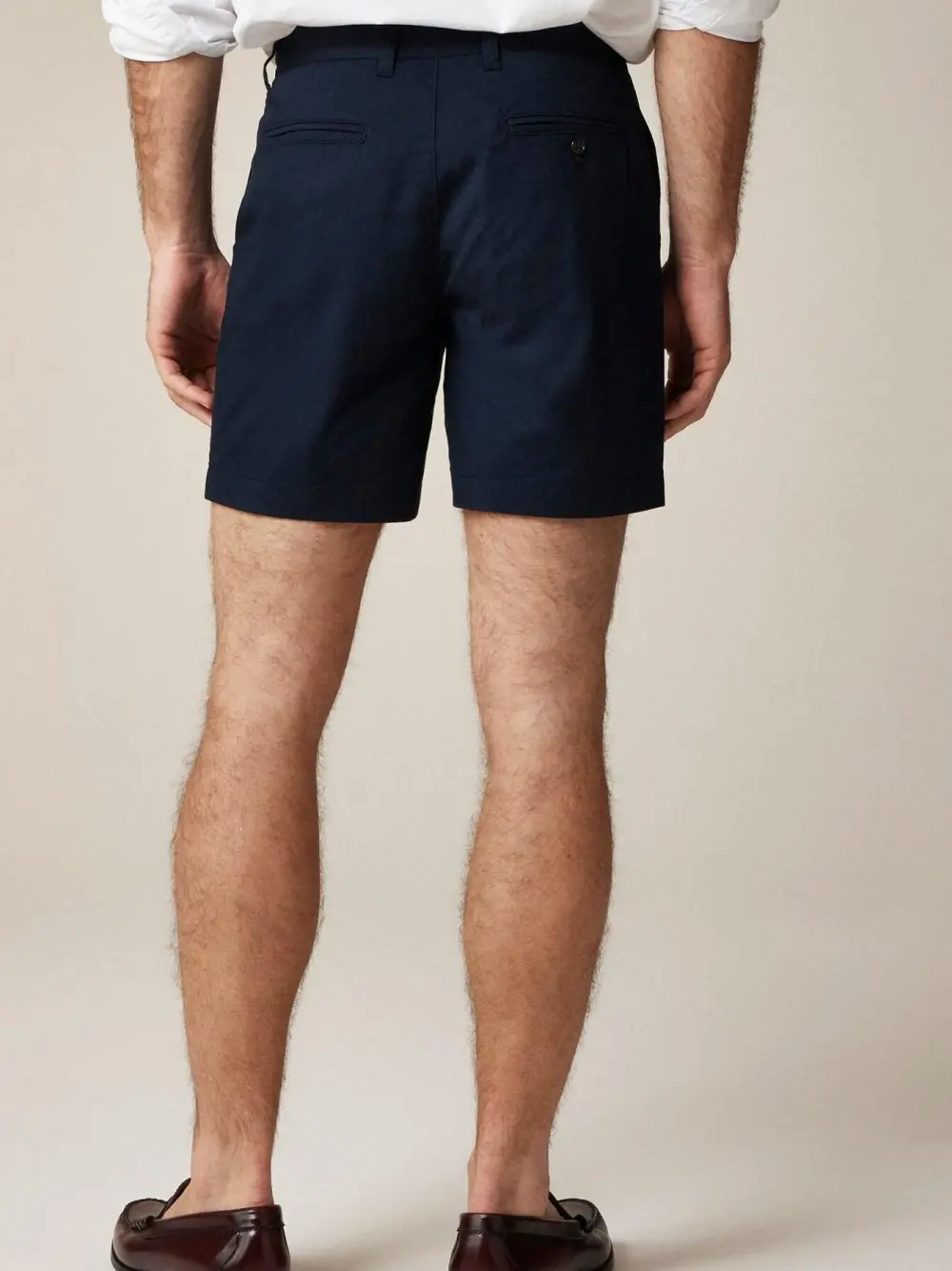Dark Navy Tailored Fit Shorts