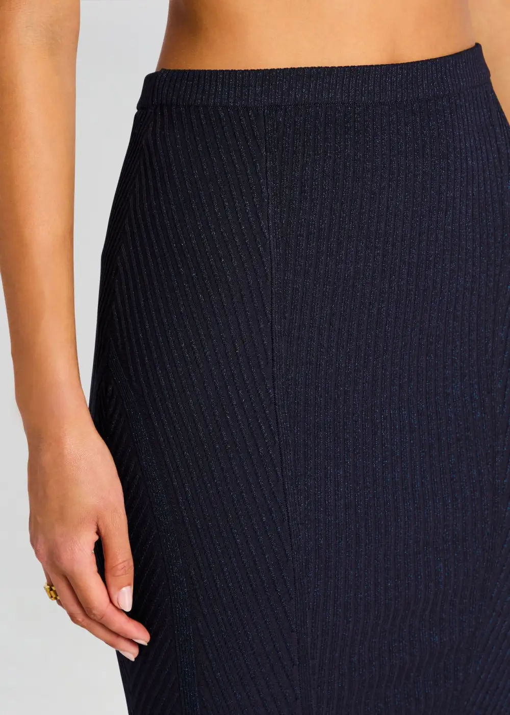 Casual Style Knit Skirt